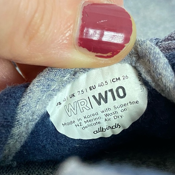 Allbirds Wool Runners Limited Edition Gray W 10 - Picture 16 of 16